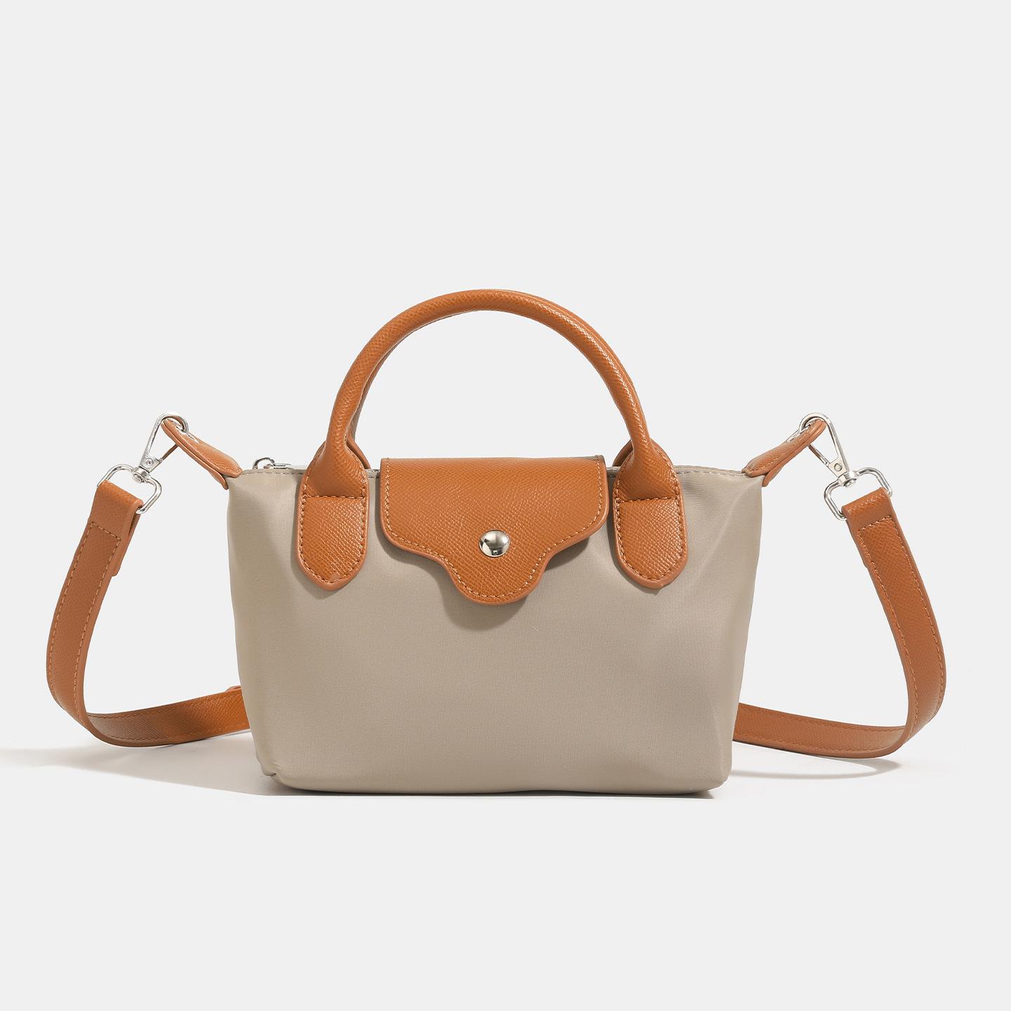 

Nylon cloth handbag 2025 new dumpling bag tote women ins European and American shoulder messenger bag