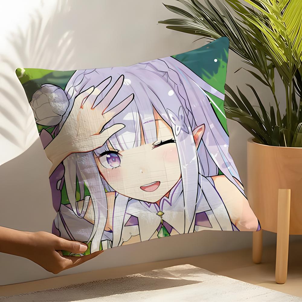 ReLife different world zero Rem Pillow Case Home Living Room Decoration Linen Pillow Cases Cushion Cover