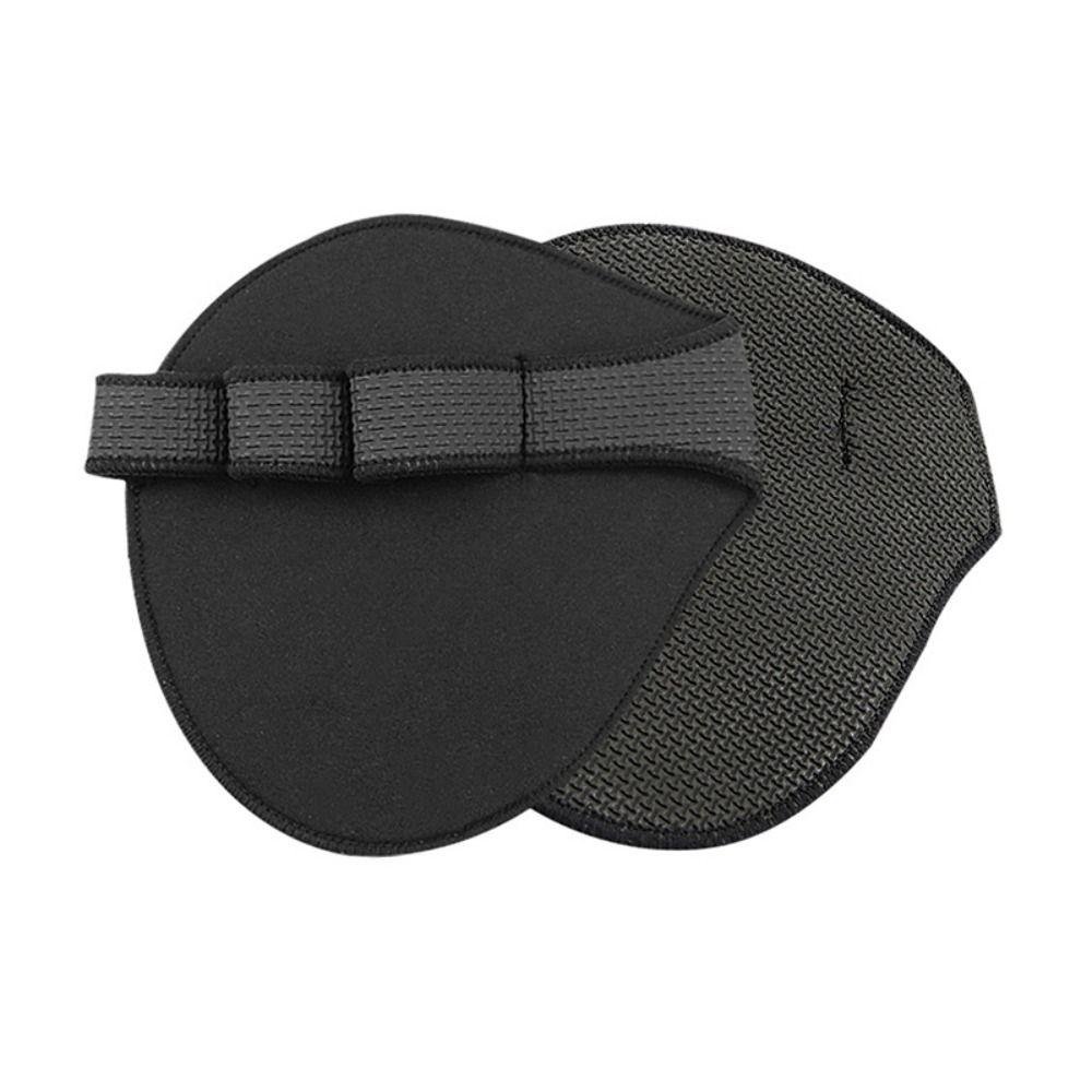 1 Pair Non-slip Weightlifting Hand Protect Pads Four-finger Gym Power Gloves  Women