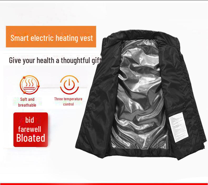 Men's USB Heated Vest - Smart Temperature Control Warmth Vest