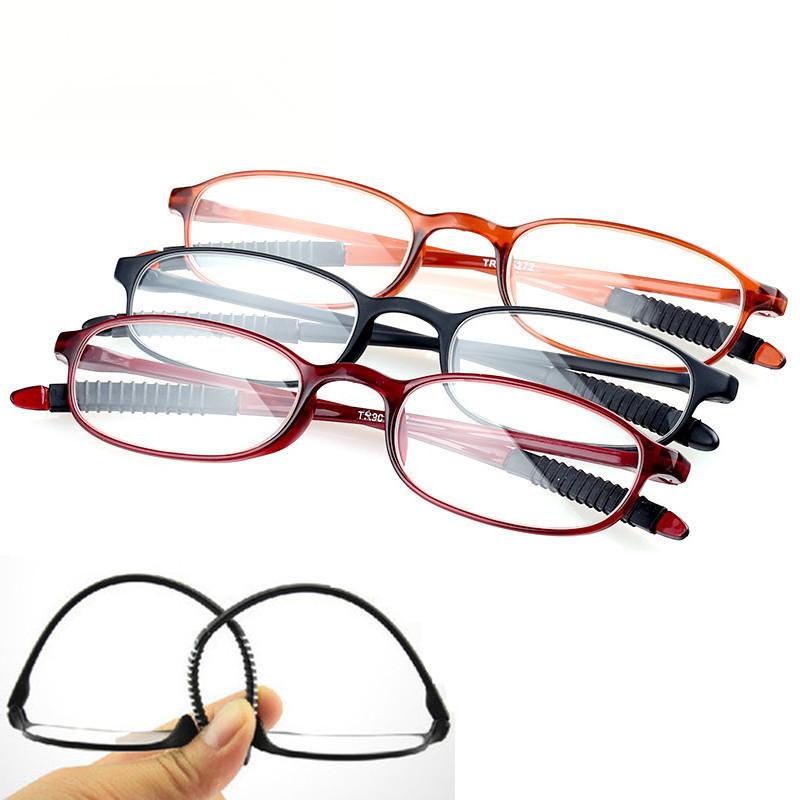 Unbreakable Cheap Reading Glasses Men TR90 ultra-light Resin Presbyopic Magnifier Women Frame Eyeglasses Diopter +1.0 4.0