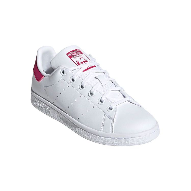 adidas Stan Smith J White Bold Pink Kids Sneakers Cloud-White FX7522