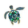 Animal Turtle Brooch Pin With Electroplated Alloy For Fashion Accessories