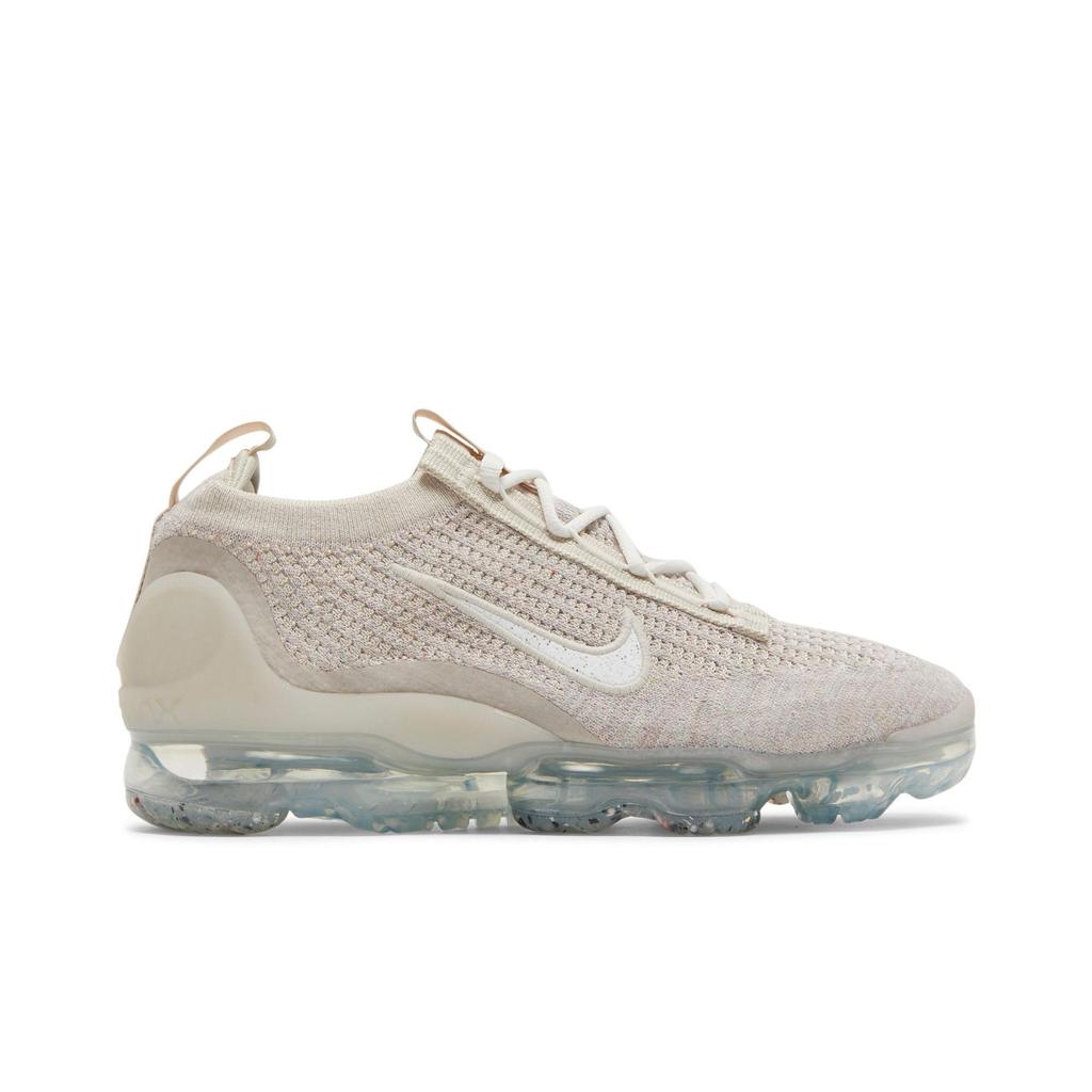 Nike Womens Air VaporMax 2021 Flyknit 'Oatmeal' (women's Sizes) Oatmeal / Phantom / Metallic Silver / White Running Shoes DC9454 101