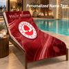 Personalizowany Tekst Nadruk Nottingham Forest FC Ręcznik Plażowy Duży Ręcznik Do Domu Łazienki Plażę