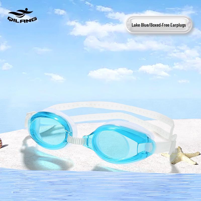 Qilang Universal Anti-Fog Waterproof Swimming & Diving Goggles for Adults & Children.