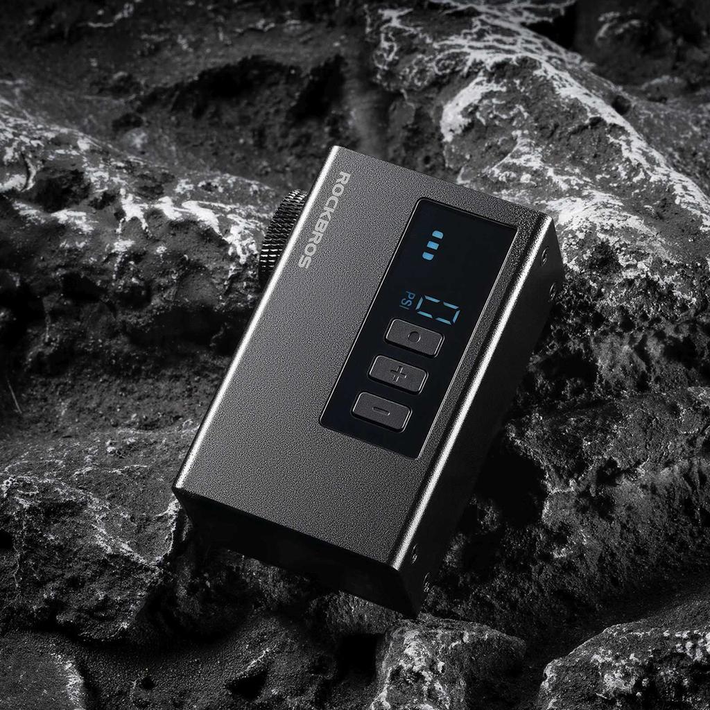 Pompka Akumulatorowa Kompresor Led 420Mah 120 Psi - Czarna