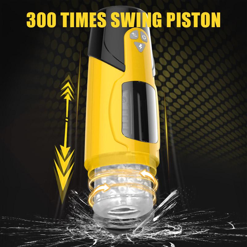 Men's Warming Masturbation Device, Sexy Adult Sex Products