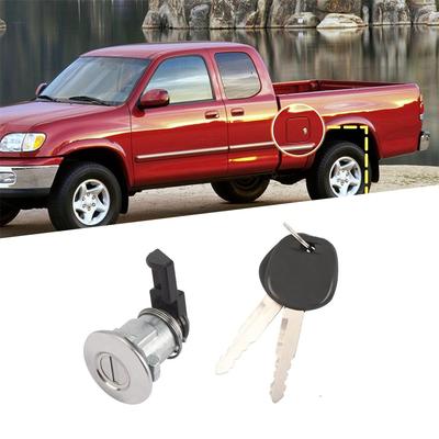 Cylinder zamka klapki wlewu paliwa i kluczyki do Toyota Tacoma/Tundra