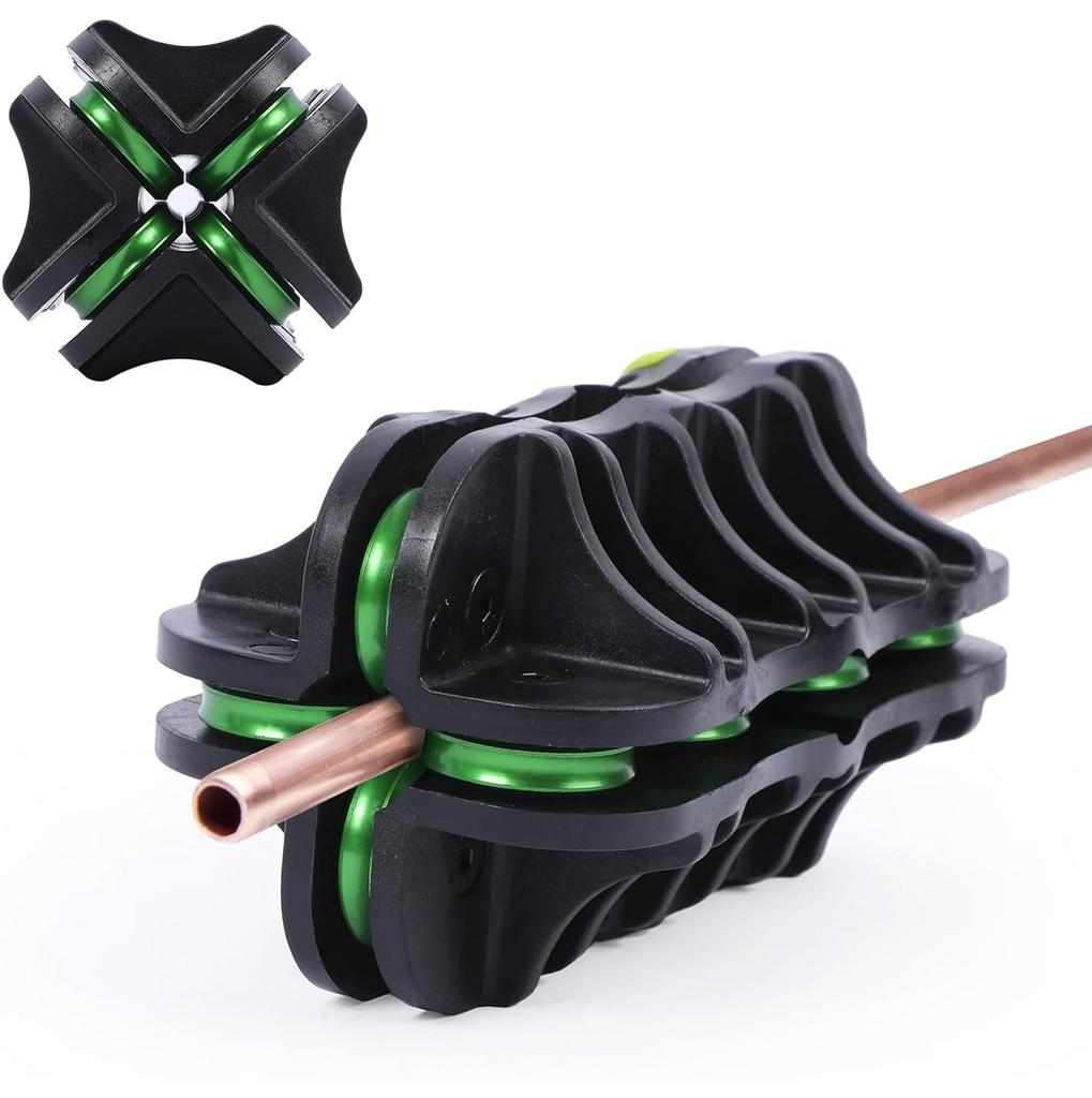 3/16in 1/4in Handheld Tubing Straightener Metal Pipe Straightener Tool Portable Brake & Fuel Line Straightener Hand Tools