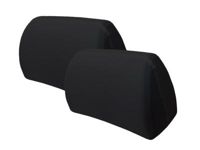 Headrest Covers, Black, 2 Pcs.