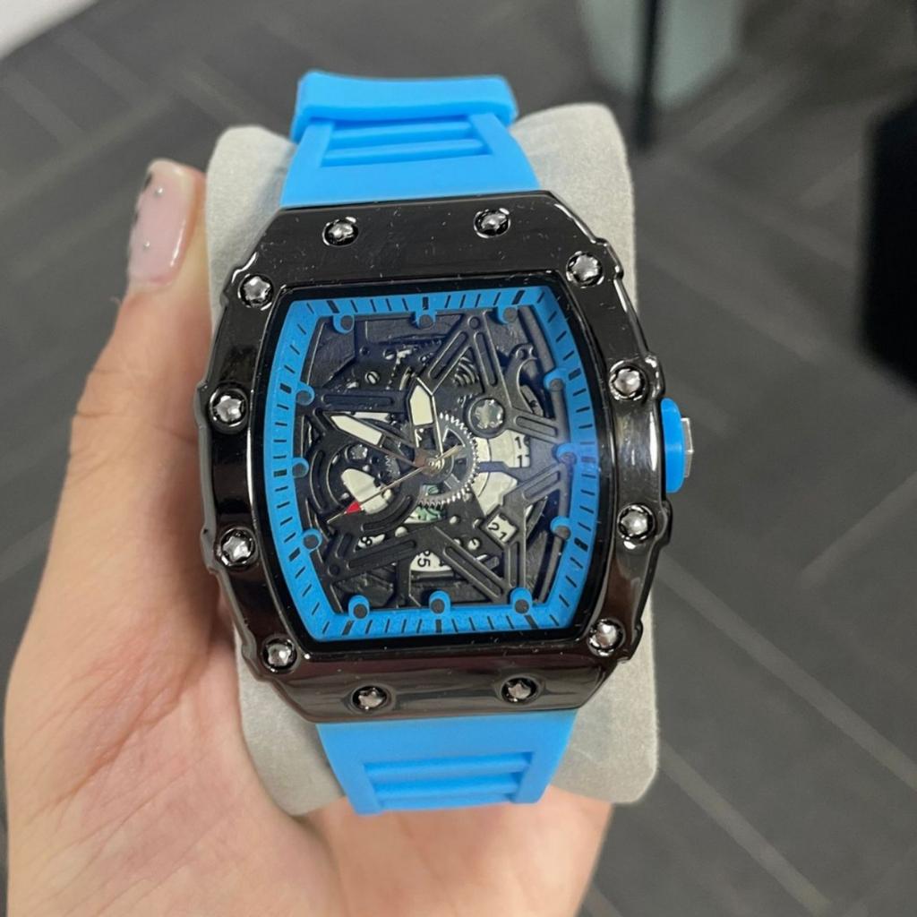 Watch Domineering High-Value Fashion Trend Non-Mechanical Watch Luminous Barrel-Shaped Men'S Watch