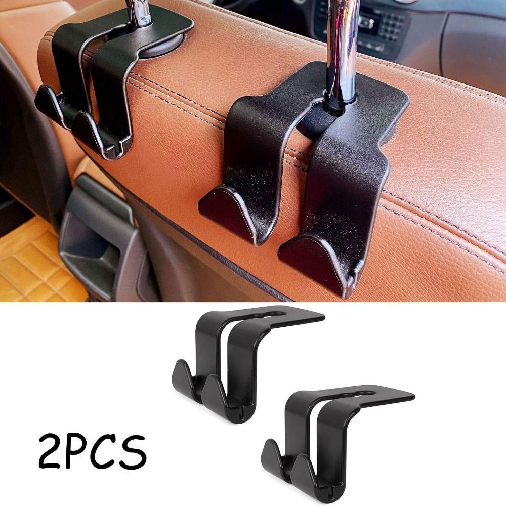2 Pcs Car Interior Headrest Hanger Universal Handbag Bracket New Car Rear Seat Hook