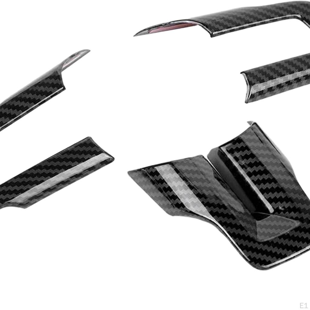 3 Pieces Steering Wheel Button Frame Cover Trim ,Accessories Car Stable Performance Direct Replaces