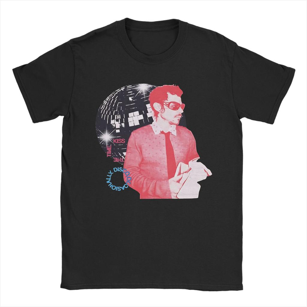 Unisex Unisex Kiss All The Time Disco T Shirts Harrys Music Styles 100 Cotton Clothes Vintage Short Sleeve Tees Gift Idea TShirts