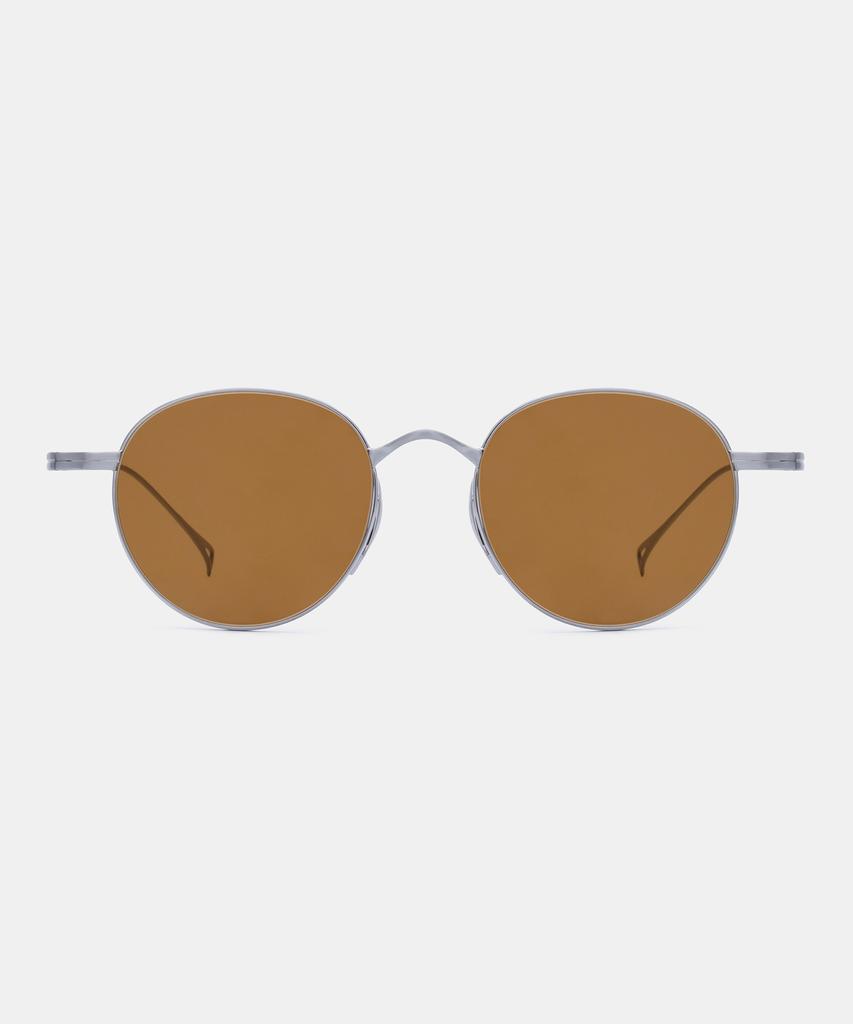 Maeteupeojeu Mp-13 Titanium Sunglasses Brown Silver
