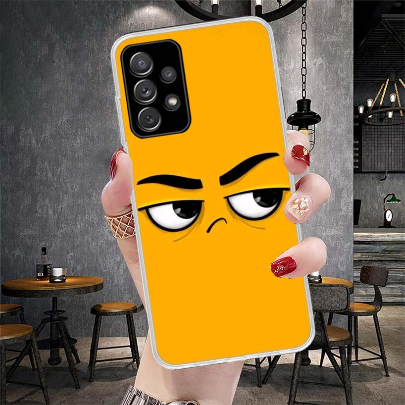 Funny Face Cute Soft Phone Case For Samsung Galaxy A13 A14 A15 A16 A17 A53 A54 A55 A56 A57 A33 A34 A35 A36 A37 A23 A24 A25 A26 G
