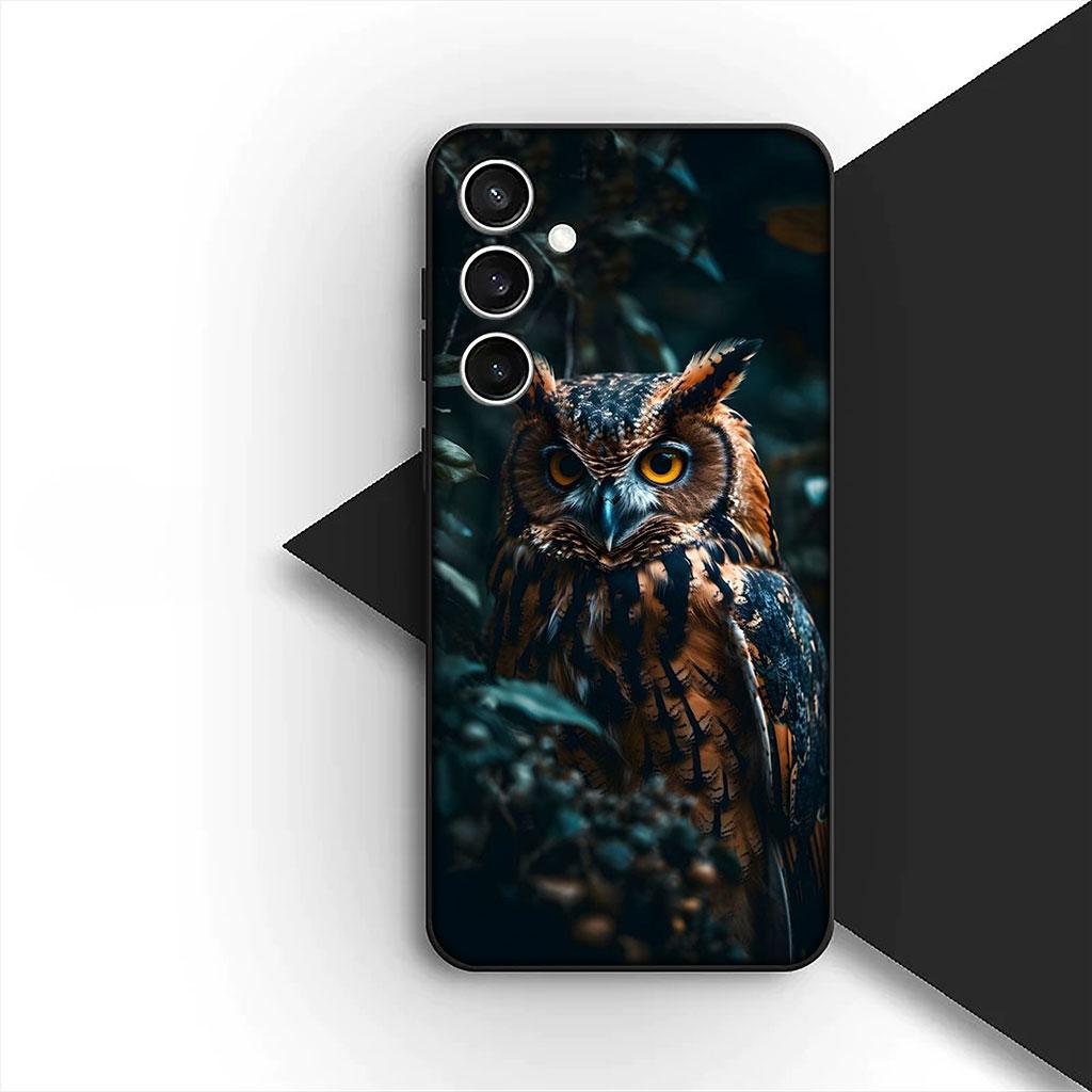 

Casing Phone Cover for Samsung Galaxy S22 S21 S20 FE Ultra Plus A07 A17 A15 A16 A25 A57 A37 Case Eagle Bird Owl Galaxy S22 Ultra 5G