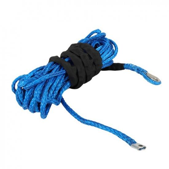 5/16 x50  Synthetic Winch Rope Line Recovery Cable 12000LBS w/Sheath For UTV ATV