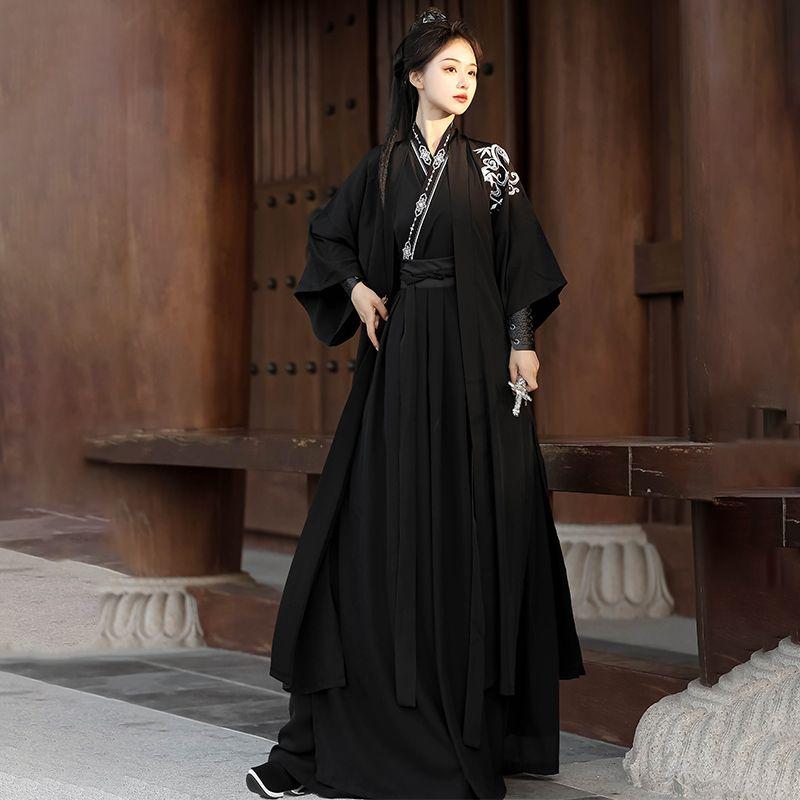 Chinese Song Dynasty Style Hanfu Knight Suit