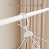OIMG Multi-clip Laundry Drying Rack with Shoe Hanger