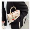 2024 Exquisite Small Bags Women New Fashion Versatile Messenger Bag Sweet Cherry Square Chains Crossbody Bags Wallet  Purse