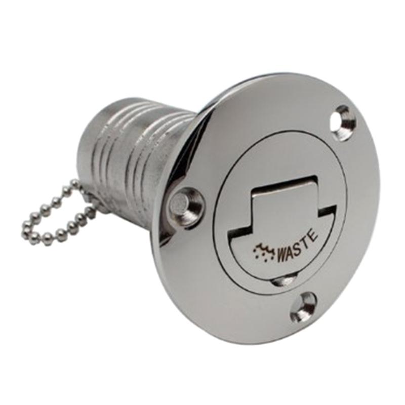 Marine Hardware 316 Edelstahl Deckseinfüllstutzen Einfüllstutzen Kraftstoff Benzin Diesel Wasser Abfall Kappen Zubehör Yacht