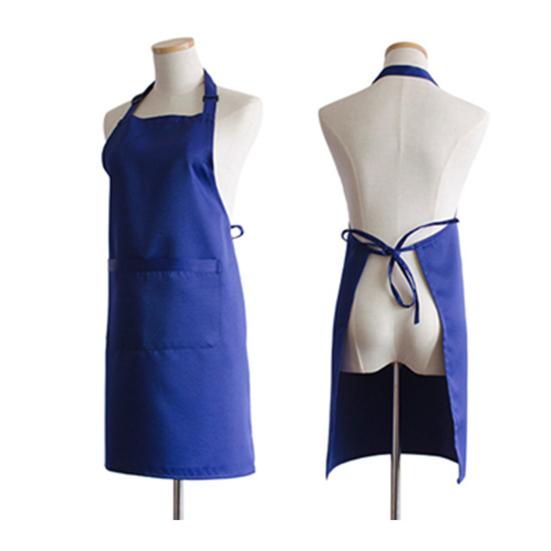 Delantal de cocina cómodo con hebilla ajustable, delantal de cocina fácil de limpiar de poliéster y algodón para hornear