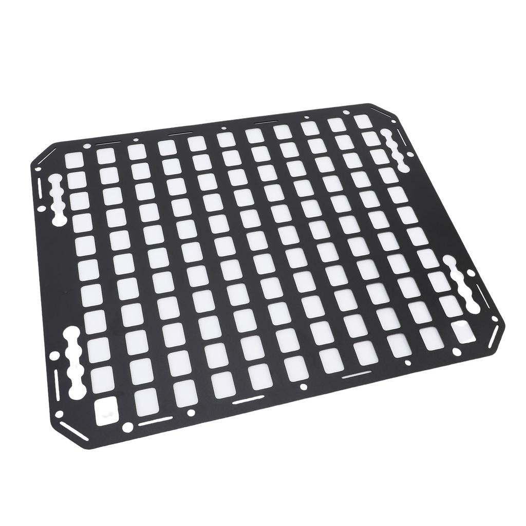 Truck Bed Panel Rack System Cargo Storage Organizer Use with L Rails Aluminum for Sedans SUVs Pickup Trucks