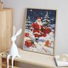 Christmas Diamond Painting Kit Santa Claus Snowman Gifts Forest Handmade Home Entertainment Decorative Painting