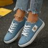 Little white shoes women's ins tide 2025 new spring and autumn canvas shoes students casual versatile flat bottom versatile niche
