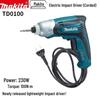 Makita TD0100 Multi-Function Electric Impact Driver 230W CN Plug (adapter Included)