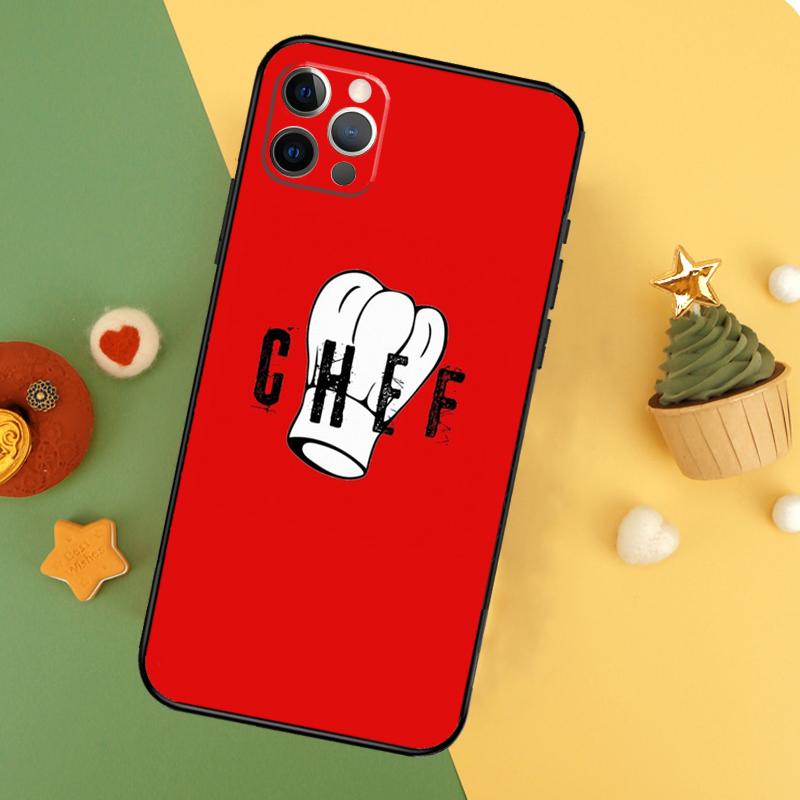 Love Baking Chef Knife Funda For iPhone 11 12 13 14 16 15 Pro Max Mini XS Max X XR SE2 7 8 14 16 15 Plus Phone Case