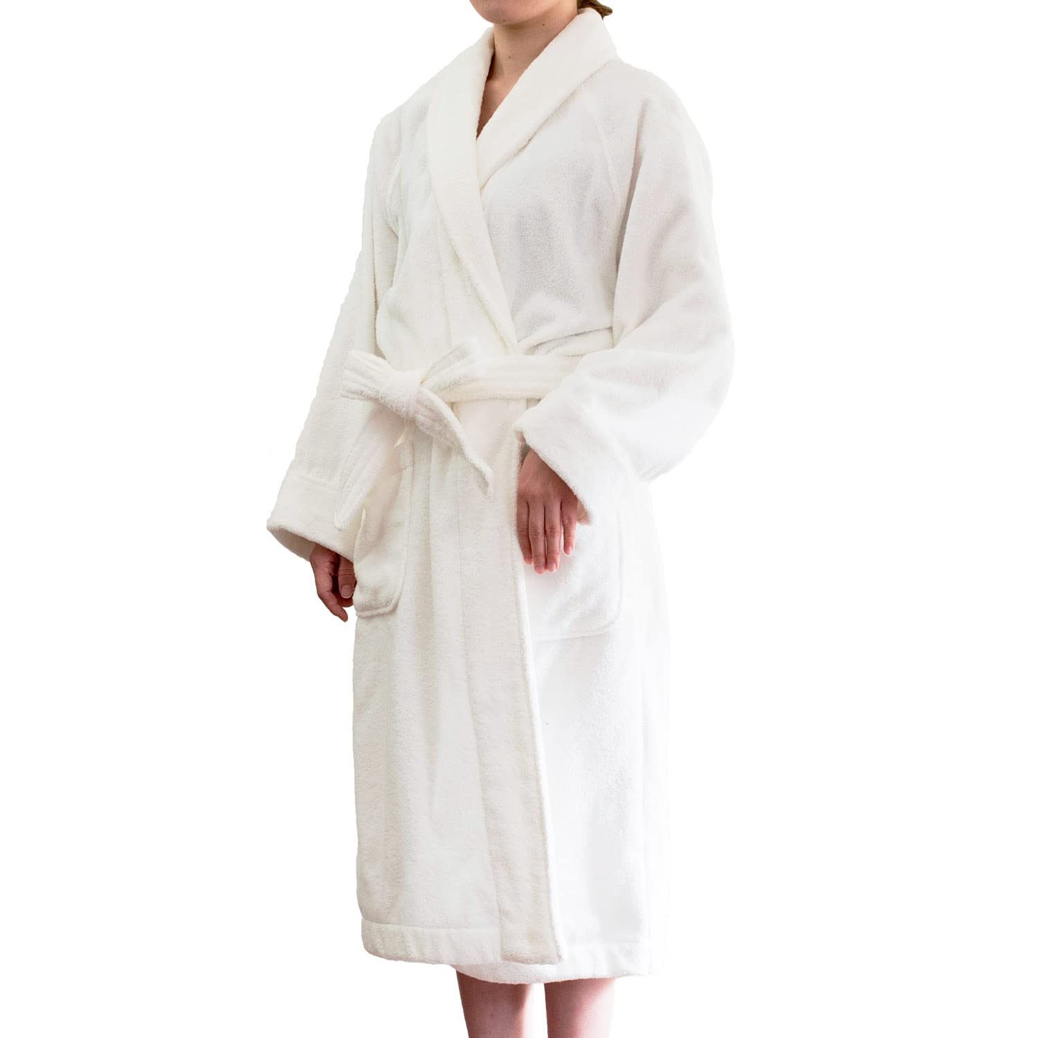 

Imabari Hotelala Полотенце Сделано для Женщин и Мужчин Размер [Tranparan] Халат, Япония, Полотенце гостиничного качества, Впитывающее, 100% хлопок, (Off-White, L)