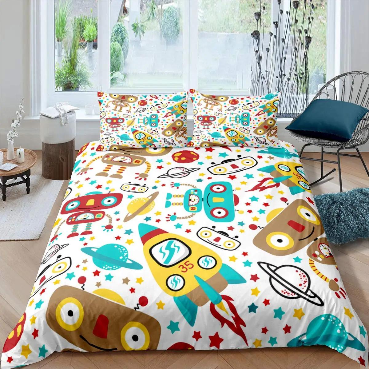 Комплект постельного белья с рисунком из мультфильма «Авиация — фото 18