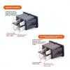 Automotive Fog Lamp Toggle Switches with LED Light And Quick Install 4 Pin 12V Fog Lamp Toggle Switches For Truck Boat