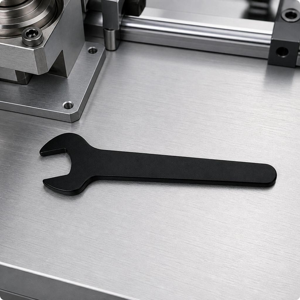 SingleEnded OpenEnd Wrench HighCarbon Steel with Hanging Hole Hand Tool for