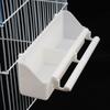 Plastic Birds Water Hanging Bowl Hanging Parakeet Feeding Bowl  For Peony Cockatiels Budgerigar