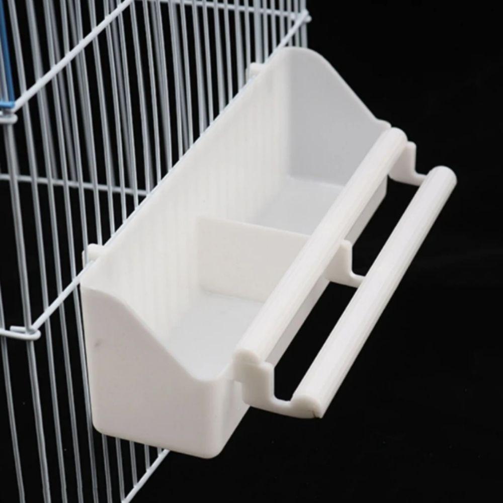 Plastic Birds Water Hanging Bowl Hanging Parakeet Feeding Bowl  For Peony Cockatiels Budgerigar