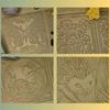 DIY Clay Tile Roller Pottery Tools Creative 3D Printed Clay Texture Rollers Handmade Handicrafts