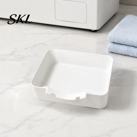 Washing Machine Water Catcher 3D Printed Drain Tray, Leakproof Collector for Drainage Tray Washer, Universal Washer Accessories