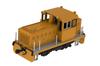 PM Office A Small Locomotive Plastic Kit PP267 (PLUM) 1/80 (Convex Yellow)