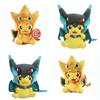 Plush Cosplay Pikachu Toys Mega Pokemon Cos Charizard Soft Stuffed Toy Kids