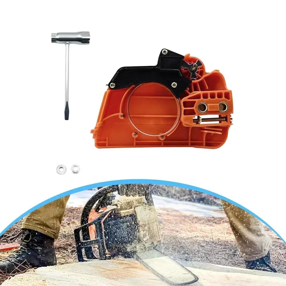 Kunststoff-Kupplungsdeckel Bremsbaugruppe für 235 236 240 Kettensägen Bausatz inklusive Muttern und Schraubenschlüssel OEM 525628901 545071103