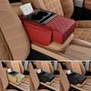 Car Armrest Box Thickened Height Pad Armrest Pad And Pocket Tissue Cup Holder Memory Foam Elbow Support Height Pad