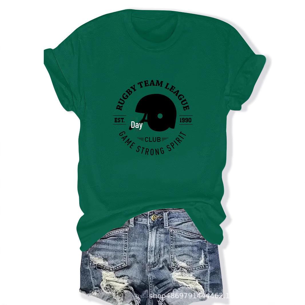 

Women s Fashion Round Neck Tee Medium рожевий