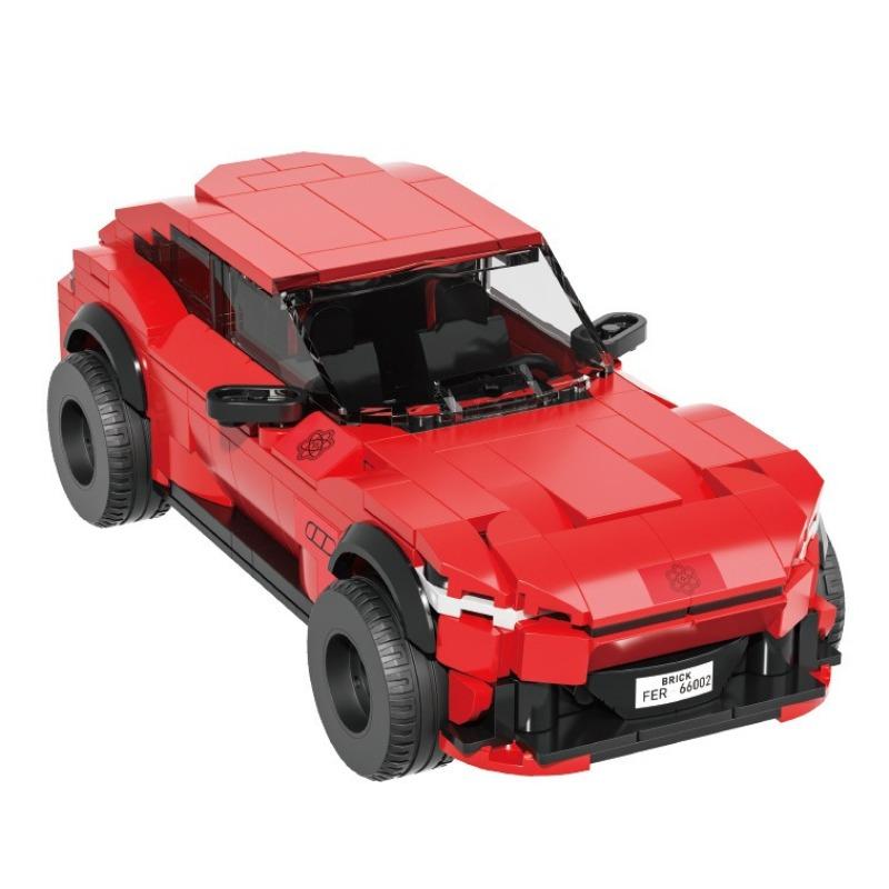 

Convertible Sports Car SUV Eight-grid Car Compatible, Assembled Sports Car, Toy Model Ornament