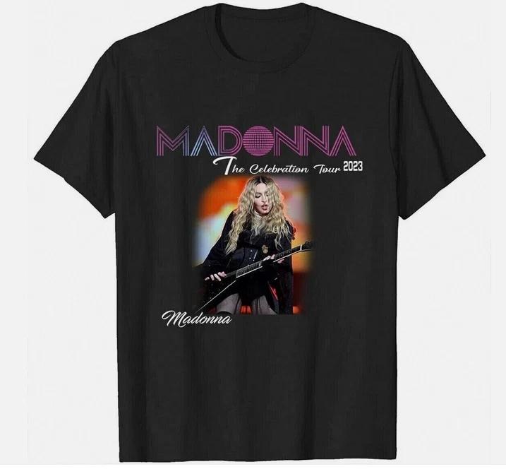 Madonna The Celebration Tour 2023 T-Shirt 4XL