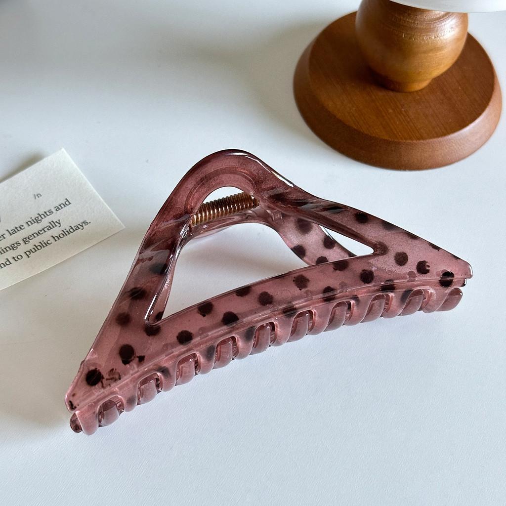 Eleganckie Koreńskie Duże Kropki Spinka do Włosów z Szykowanym Modnym Wzorem Dla Kobiet