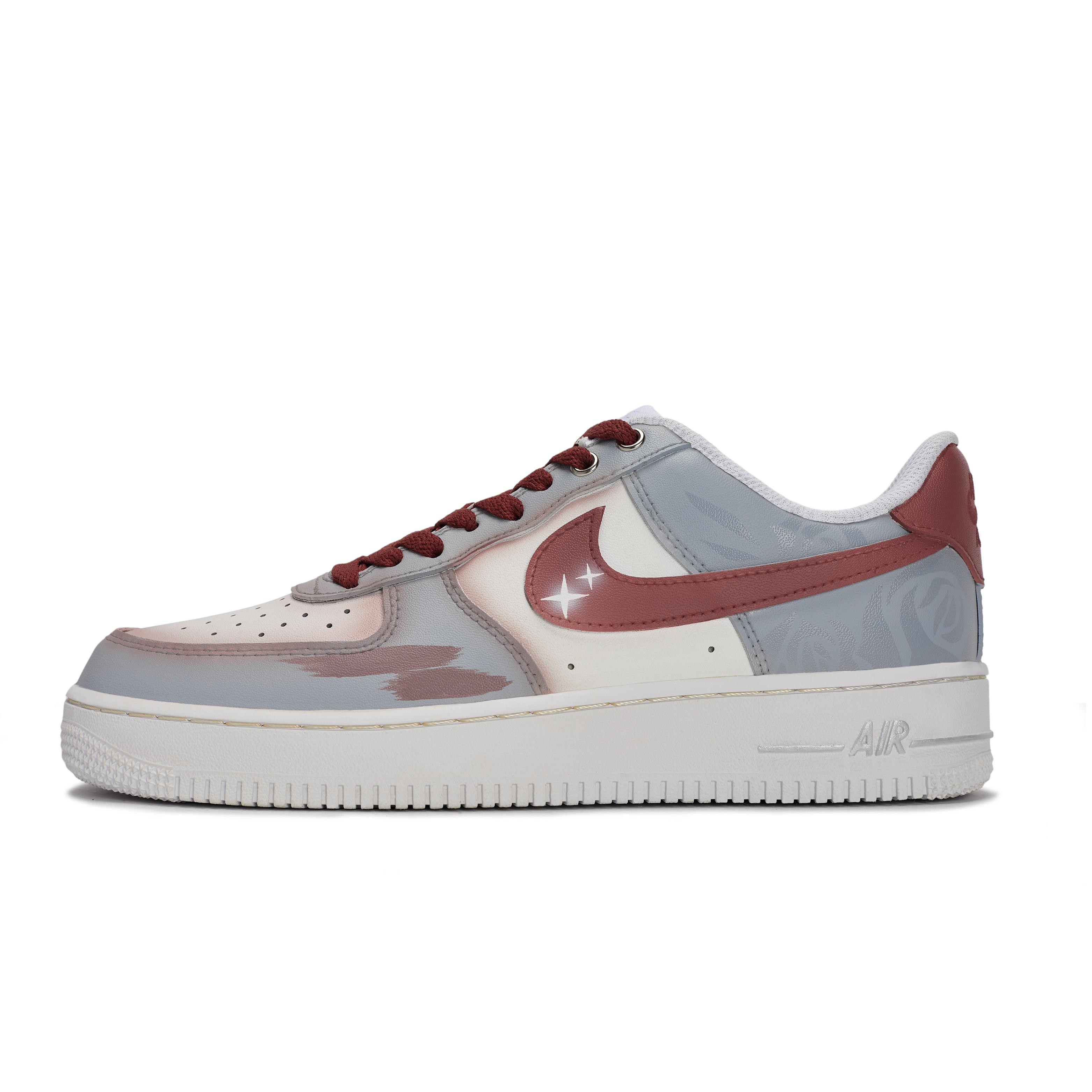 

Nike Air Force 1 Magic Brush Blooms, Star Wish Land Slip Resistant Abrasion Resistant Low top Skateboard Shoes Unisex CW2288-111(Team171-) 38